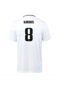 Real Madrid Toni Kroos #8 Voetbaltruitje Thuis tenue 2022-23 Korte Mouw